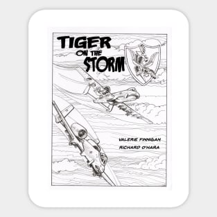 Tiger on the Storm #1 Cover Sticker